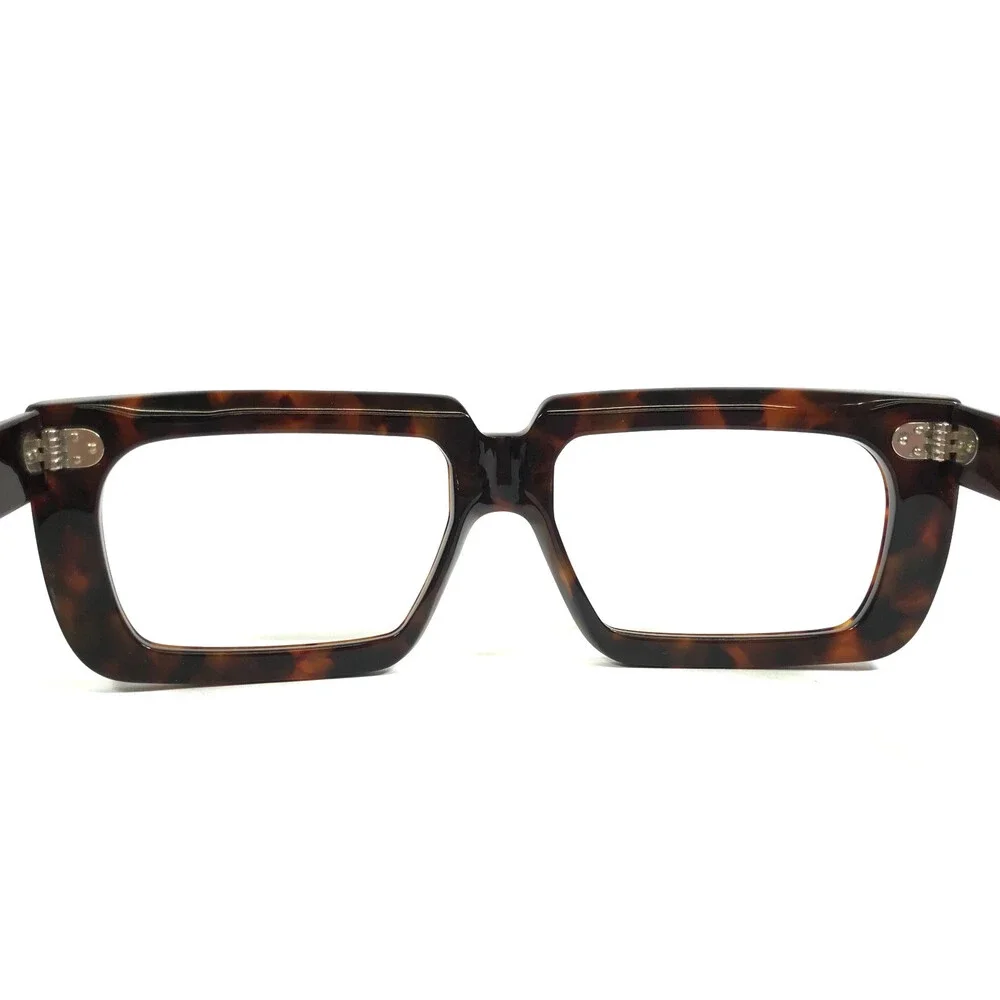 Henau Eyeglasses Frames SUPER-ARROGANTE B80 Tortoise Brown Thick Rim 58-17-145
